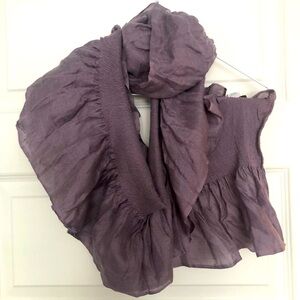 Mexx lilac long scarf